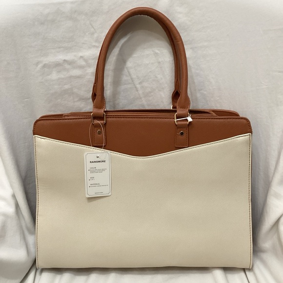 💚Rainsmore Laptop Bag for Women 15.6 in PU Tote - Picture 6 of 8